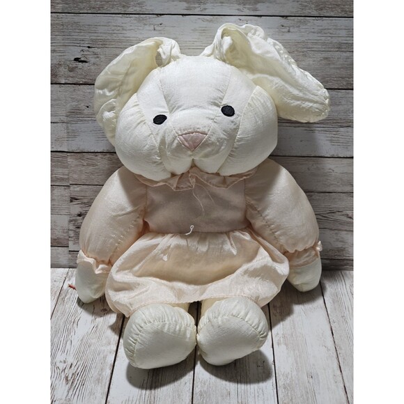 Vintage Mervyn's Bunny Stuffed Animal 11" Rare Collectible Made In Korea - Picture 6 of 9